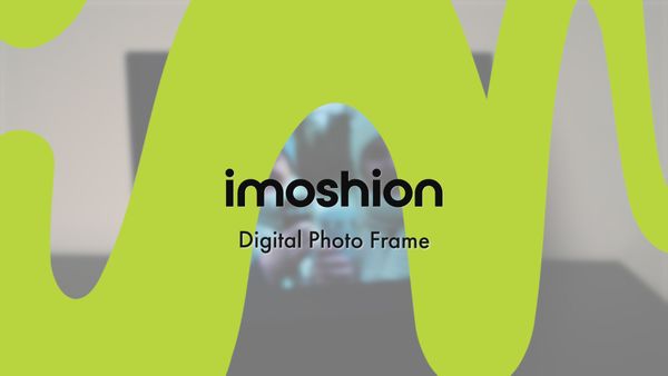 imoshion Cadre photo numérique - Noir