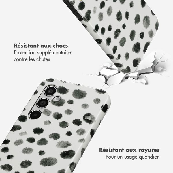 Selencia Coque arrière Vivid Samsung Galaxy A55 - Trendy Leopard