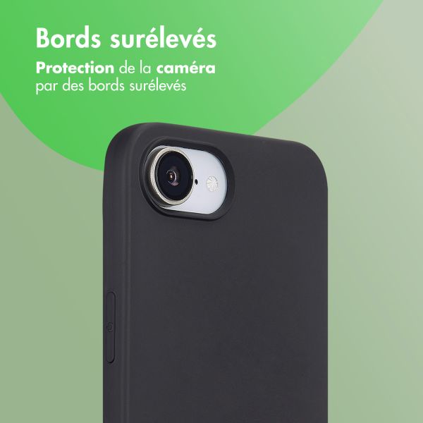 imoshion Coque Couleur Apple iPhone 16e - Noir