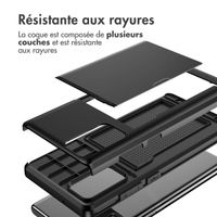 imoshion Coque arrière avec porte-cartes Samsung Galaxy S20 FE - Noir