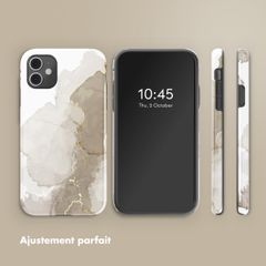 Selencia Coque arrière Vivid Apple iPhone 11 - Marble Light Brown