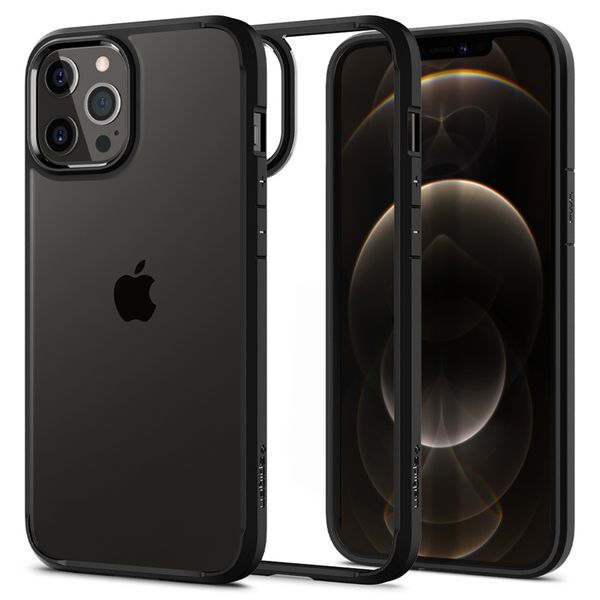 Spigen Coque Ultra Hybrid Apple iPhone 12 (Pro) - Noir
