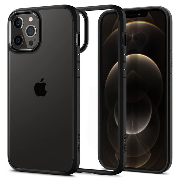 Spigen Coque Ultra Hybrid iPhone 12 (Pro) - Noir