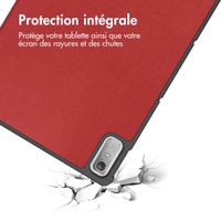 imoshion Coque tablette Trifold Lenovo Tab P11 (2nd gen) - Rouge