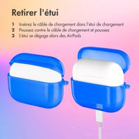 imoshion Coque Néon Apple AirPods Pro - Bleu Cobalt