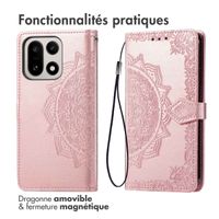imoshion Etui de télephone Mandala OnePlus 15 - Rose Doré