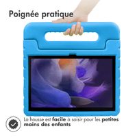 imoshion Coque kidsproof avec poignée Samsung Galaxy Tab A8 - Bleu