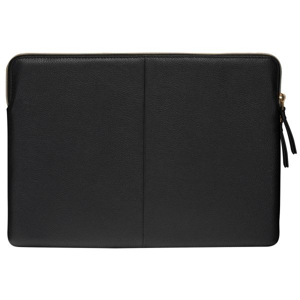 dbramante1928 ﻿Paris+ Sleeve - Pochette ordinateur 14 pouces - Cuir véritable - Apple MacBook Pro 14 pouces - Night Black