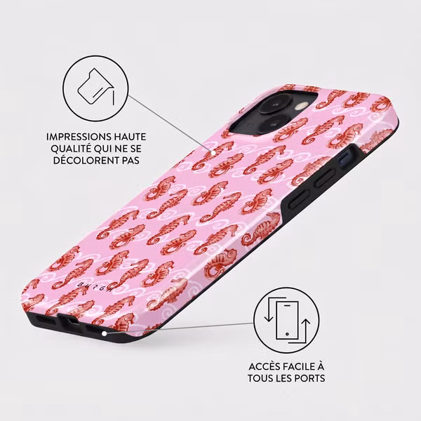 Burga Coque Tough MagSafe Apple iPhone 13 - Coral Reef