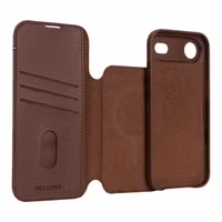 Decoded Portefeuille détachable 2 en 1 en cuir MagSafe Apple iPhone Air - Chocolate Brown