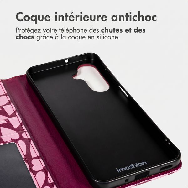 imoshion Étui de télephone portefeuille Design Samsung Galaxy A36 - Hearty Blush