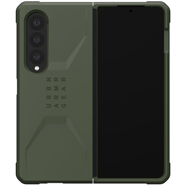 UAG Coque Civilian Samsung Galaxy Z Fold 4 - Vert