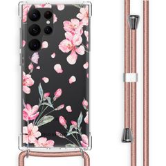 imoshion Coque Design avec cordon Samsung Galaxy S22 Ultra - Blossom Watercolor