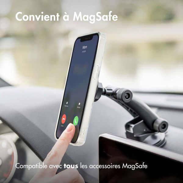 Accezz Coque Clear avec MagSafe pour l'Apple iPhone 13 Pro Max - Transparent
