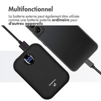 imoshion Batterie externe MagSafe 10.000 mAh - Batterie externe sans fil - Noir
