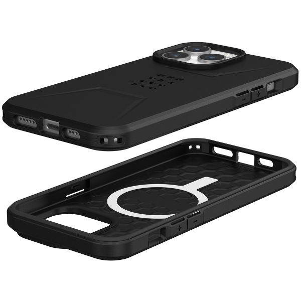 UAG Coque Civilian MagSafe Apple iPhone 15 Pro Max - Noir