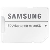 Samsung PRO Plus microSD 2023 - 128GB - Inclus un adaptateur SD - UHS-I/U3/Full HD/4K UHD