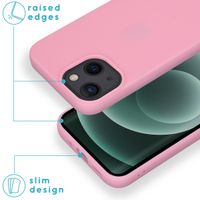 imoshion Coque Couleur iPhone 13 Mini - Rose