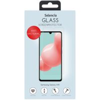 Selencia Protection d'écran en verre trempé antibactérienne en verre Galaxy A41