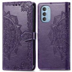 imoshion Etui de téléphone portefeuille Mandala Motorola Moto G51 - Violet