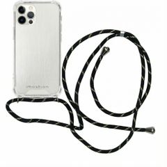 imoshion Coque avec dragonne Apple iPhone 12 (Pro) - Noir & Doré