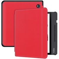 imoshion ﻿Slim Hard Sleepcover avec support Kobo Libra H2O - Rouge