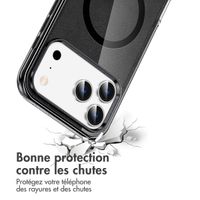 imoshion Coque Pailletée avec MagSafe Apple iPhone 17 Pro - Noir