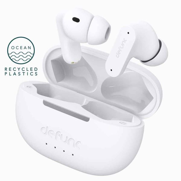 Defunc True ANC Earbuds - ﻿Écouteurs sans fil - Écouteurs sans fil Bluetooth - Avec suppression du bruit ANC - White