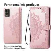 imoshion Etui de télephone Mandala Nokia C32 - Rose Doré