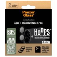 PanzerGlass Protection Caméra Hoops Optic Rings Apple iPhone 16 / 16 Plus