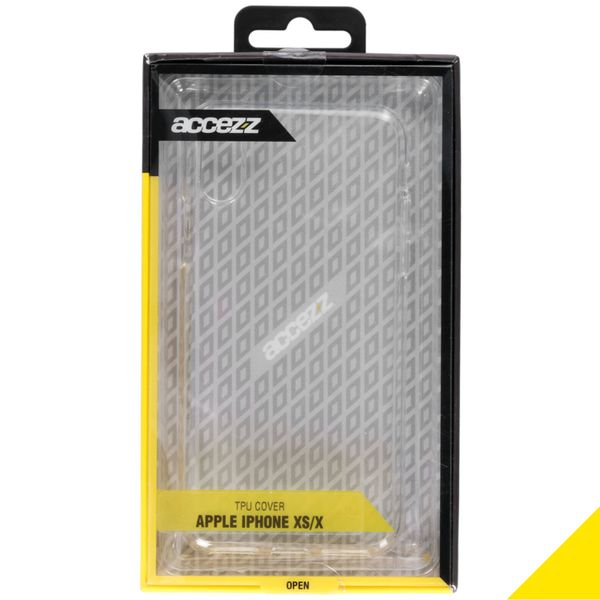 Accezz Coque Clear iPhone X / Xs - Transparent