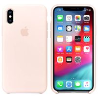 Apple Coque en silicone iPhone Xs / X - Pink Sand