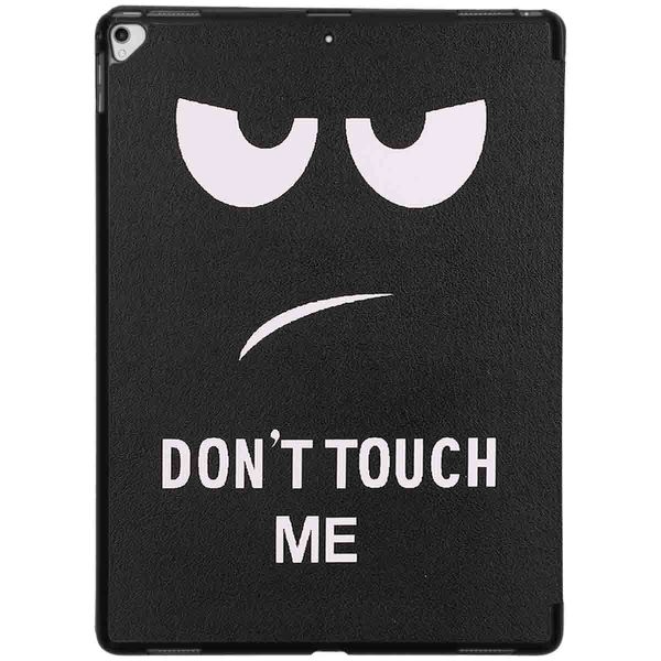 imoshion Coque tablette Design Trifold Apple iPad Pro 12.9 (2017) / Pro 12.9 (2015) - Don't touch