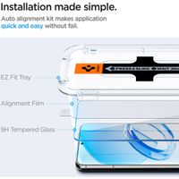 Spigen Protection d'écran en verre trempé GLAStR Fit + Applicator Samsung Galaxy S23 Plus