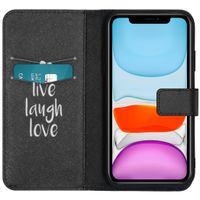 imoshion Coque silicone design iPhone 11 - Live Laugh Love