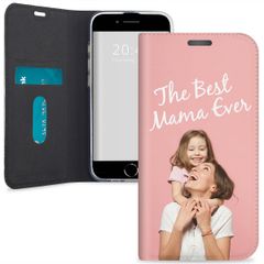 Concevez votre propre housse portefeuille Apple iPhone 16e - Blanc