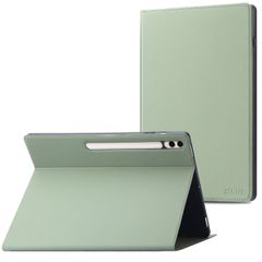 Accezz Housse Classic Tablet Stand Samsung Galaxy Tab S10 Plus / Tab S9 FE Plus / Tab S9 Plus - Vert