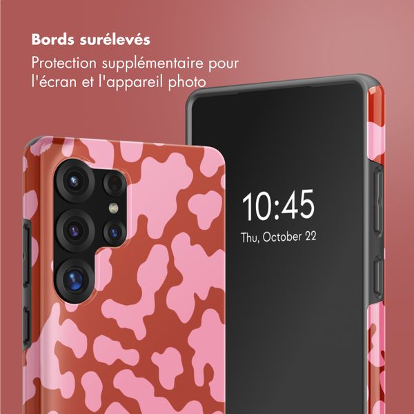 Selencia Coque arrière Vivid Samsung Galaxy S25 Ultra - Moo’d Blush Pink