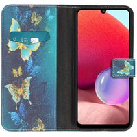 imoshion Coque silicone design Samsung Galaxy A33 - Blue Butterfly