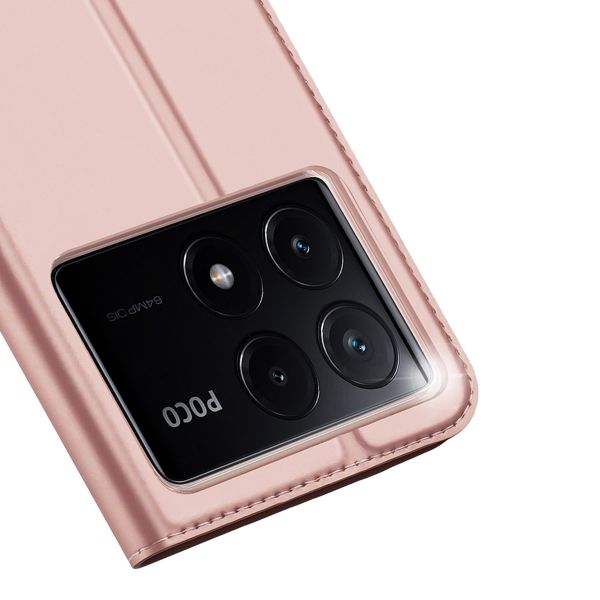 Dux Ducis Étui de téléphone Slim Xiaomi Poco X6 Pro - Rose Dorée