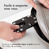 imoshion Support téléphone de bureau en aluminium - Réglable - Universel - Noir