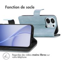 imoshion Étui de télephone portefeuille Oppo A6 Pro (5G) - Bleu clair