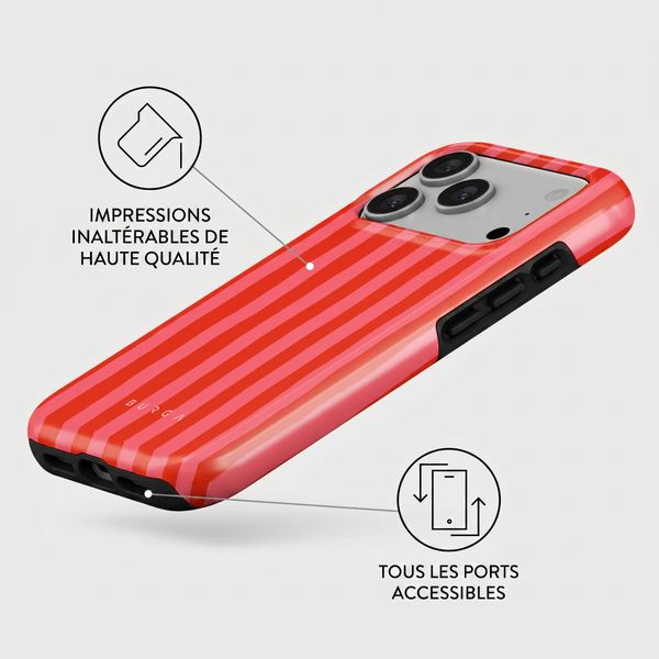 Burga Coque Tough MagSafe Apple iPhone 17 Pro Max - Pomegranate
