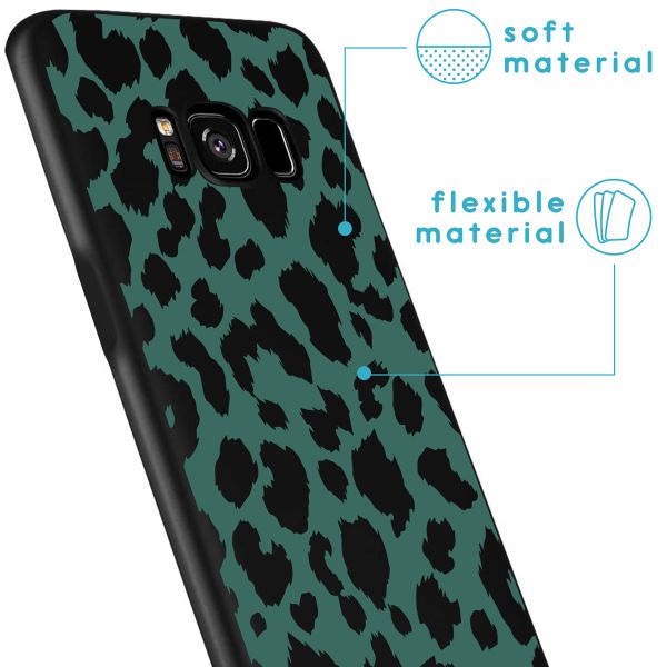 imoshion Coque Design avec cordon Samsung Galaxy S8 - Panther Illustration