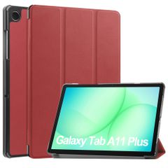 imoshion Coque tablette Trifold Samsung Galaxy Tab A11 Plus - Bordeaux