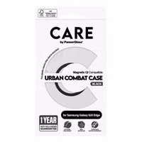 CARE by PanzerGlass Coque Urban Combat Samsung Galaxy S25 Edge - Noir