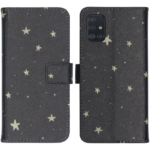 imoshion Coque silicone design Samsung Galaxy A51 - Stars Gold