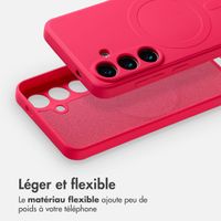 imoshion Coque Couleur avec MagSafe Samsung Galaxy S25 Plus - Neon Pink