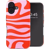 Selencia Coque arrière Vivid avec MagSafe Apple iPhone 17 - Dream Swirl Pink