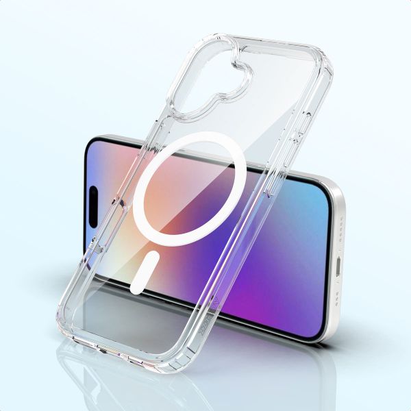 Accezz Coque arrière Xtreme Impact avec MagSafe Apple iPhone 17 - Transparent
